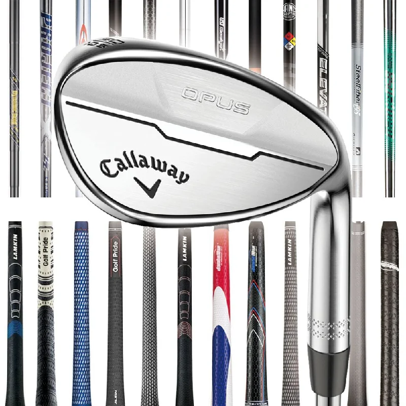 Callaway Opus Brushed Chrome Custom Wedge