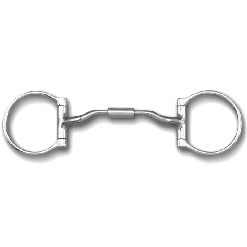 Western Dee without Hooks and Low Port Comfort Snaffle MB04